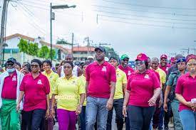 Makinde leads ‘Democracy Walk’ in Ibadan, says things not totally bad for Nigeria